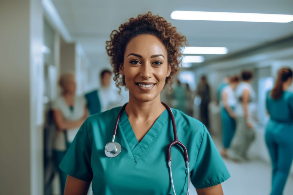 Nurse in Career Smiling